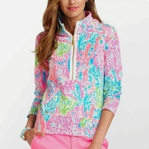 LILLY PULITZER Skipper Popover - Picture 1 of 8